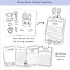 Spring Easter Classroom Crafts & Writing Activity Templates Bundle - Miss Jacobs Little Learners