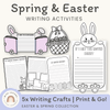 Spring & Easter Classroom Writing Activity Templates Bundle - Miss Jacobs Little Learners