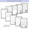 Spring & Easter Classroom Writing Activity Templates Bundle - Miss Jacobs Little Learners