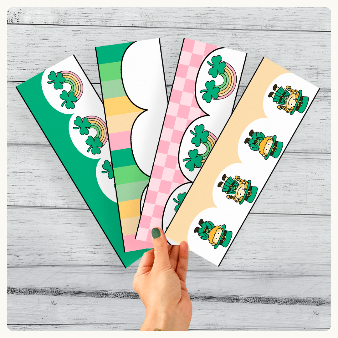 St. Patrick’s Day Bulletin Board Borders Classroom Decor - MJLL – Miss ...