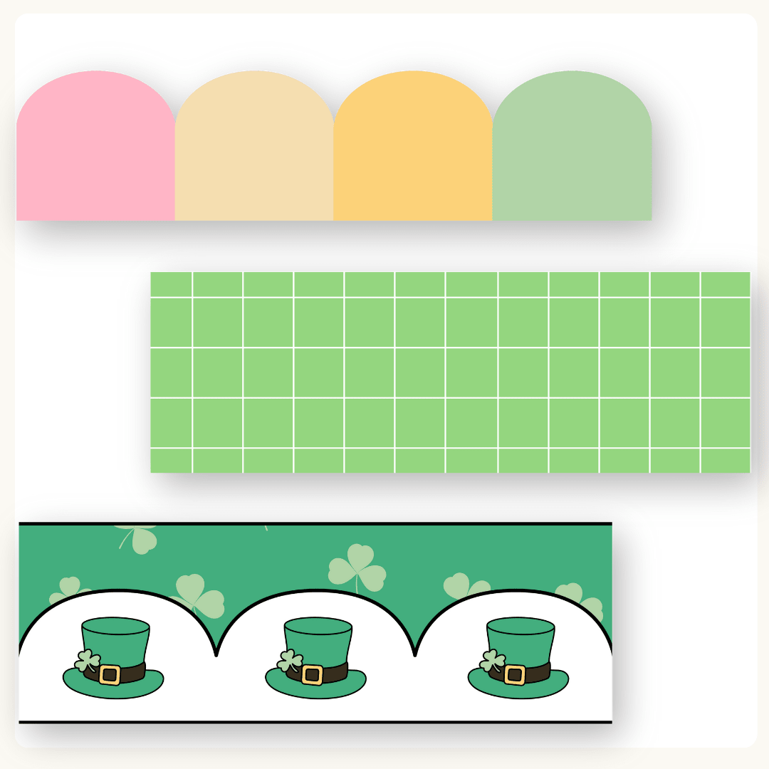 St. Patrick’s Day Bulletin Board Borders Classroom Decor - MJLL – Miss ...