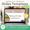 St. Patrick’s Day Morning Meeting Slides Templates: Google, Canva, PPT - Miss Jacobs Little Learners