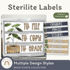 Sterilite Drawer Labels - Boho Plants Classroom Decor - Miss Jacobs Little Learners