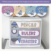 Sterilite Drawer Labels - Dreamy Space Classroom Decor - Miss Jacobs Little Learners