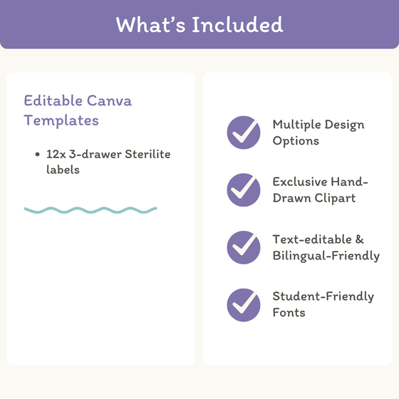 Sterilite Drawer Labels - Dreamy Space Classroom Decor - Miss Jacobs Little Learners