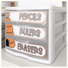 Sterilite Drawer Labels - Happy Hive Classroom Decor - Miss Jacobs Little Learners