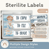 Sterilite Drawer Labels - Modern Ocean Classroom Decor - Miss Jacobs Little Learners