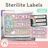 Sterilite Drawer Labels - Pastel Composition Notebook Classroom Decor - Miss Jacobs Little Learners