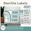 Sterilite Drawer Labels - Rainbow Calm Colors Decor - Miss Jacobs Little Learners