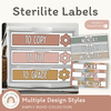 Sterilite Labels | Editable 3 Drawer Labels | Simply Boho - Miss Jacobs Little Learners