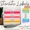 Sterilite Labels | Editable 3 Drawer Labels | Simply Bright - Miss Jacobs Little Learners