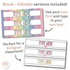 Sterilite Labels | Editable 3 Drawer Labels | Simply Pastel - Miss Jacobs Little Learners