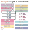 Sterilite Labels | Editable 3 Drawer Labels | Simply Pastel - Miss Jacobs Little Learners