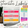 Sterilite Labels | Editable 3 Drawer Labels | Spotty Brights - Miss Jacobs Little Learners