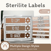 Sterilite Labels | Editable 3 Drawer Labels | Spotty Neutrals - Miss Jacobs Little Learners