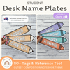 Student Desk Name Plates - Cutesy Classroom Decor - Miss Jacobs Little Learners