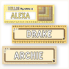 Student Desk Name Plates - Happy Hive Classroom Decor - Miss Jacobs Little Learners
