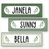 Student Desk Name Plates - Modern Botanical Classroom Decor - Miss Jacobs Little Learners