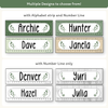 Student Desk Name Plates - Modern Botanical Classroom Decor - Miss Jacobs Little Learners
