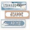 Student Desk Name Plates - Modern Ocean Classroom Decor - Miss Jacobs Little Learners