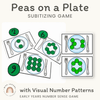 Subitizing Game | Peas on a Plate - Miss Jacobs Little Learners