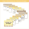 Subtraction Strategies Posters - Happy Hive Math Decor - Miss Jacobs Little Learners