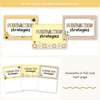 Subtraction Strategies Posters - Happy Hive Math Decor - Miss Jacobs Little Learners