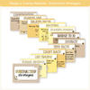 Subtraction Strategies Posters - Happy Hive Math Decor - Miss Jacobs Little Learners