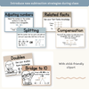 Subtraction Strategies Posters - Modern Ocean Classroom Decor - Miss Jacobs Little Learners