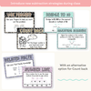 Subtraction Strategies Posters - Pastel Composition Notebook Math Decor - Miss Jacobs Little Learners