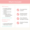 Synonym and Antonym Anchor Chart - Pastel Composition Notebook English Decor - Miss Jacobs Little Learners