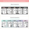 Synonym and Antonym Anchor Chart - Pastel Composition Notebook English Decor - Miss Jacobs Little Learners