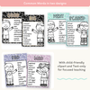 Synonym and Antonym Anchor Chart - Pastel Composition Notebook English Decor - Miss Jacobs Little Learners