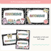 Synonym and Antonym Anchor Chart - Pastel Composition Notebook English Decor - Miss Jacobs Little Learners