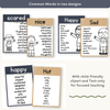Synonym and Antonym Posters - Boho Plants English Decor - Miss Jacobs Little Learners