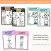 Synonym and Antonym Posters - Cutesy Composition English Decor - Miss Jacobs Little Learners