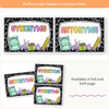 Synonym and Antonym Posters - Cutesy Composition English Decor - Miss Jacobs Little Learners