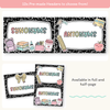 Synonym and Antonym Posters - Cutesy Pastel English Decor - Miss Jacobs Little Learners