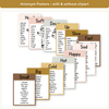 Synonym and Antonym Posters - Daisy Gingham Neutrals English Decor - Miss Jacobs Little Learners