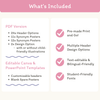 Synonym and Antonym Posters - Daisy Gingham Pastels English Decor - Miss Jacobs Little Learners