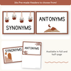 Synonym and Antonym Posters - Desert Neutrals English Decor - Miss Jacobs Little Learners