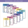 Synonym and Antonym Posters - Dreamy Space English Decor - Miss Jacobs Little Learners