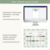 Synonym and Antonym Posters - Modern Botanical English Decor - Miss Jacobs Little Learners