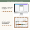 Synonym and Antonym Posters - Modern Jungle Earthy English Decor - Miss Jacobs Little Learners