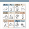 Synonym and Antonym Posters - Modern Ocean English Decor - Miss Jacobs Little Learners
