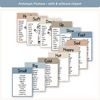 Synonym and Antonym Posters - Modern Ocean English Decor - Miss Jacobs Little Learners