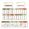 Synonym and Antonym Posters - Woodland English Decor - Miss Jacobs Little Learners