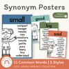 Synonym Posters - Cute Jungle Animals Theme - Miss Jacobs Little Learners