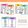 Synonym Posters - Cutesy Classroom Decor - Miss Jacobs Little Learners