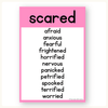Synonym Posters - Cutesy Classroom Decor - Miss Jacobs Little Learners